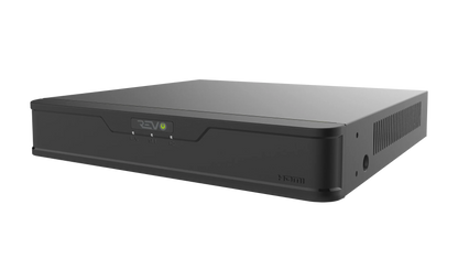 REVO ULTRA 4K Hybrid 8-Channel Surveillance System with 6 Cameras, 2TB Storage, 22’’ LED Monitor and Remote Access
