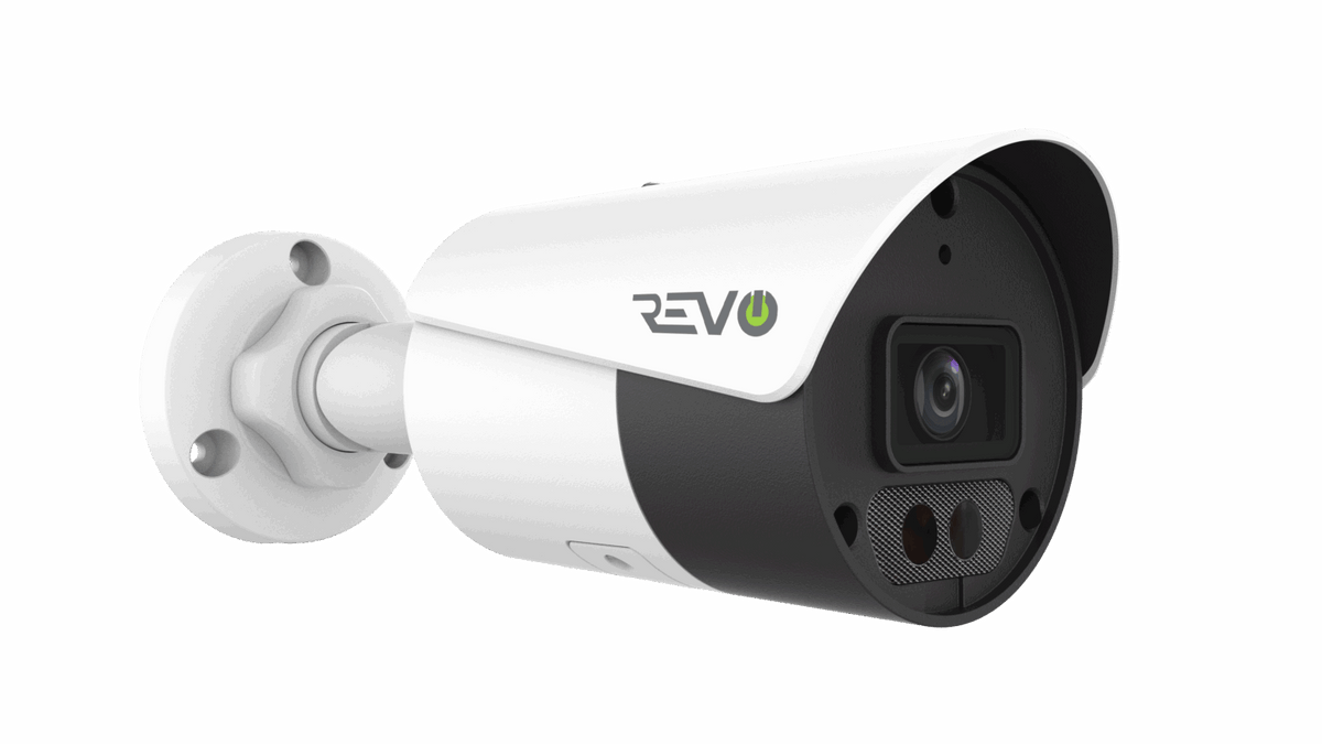 REVO ULTRA 4K Hybrid 8-Channel Surveillance System with 4x cameras, 2TB Storage, and Remote Access