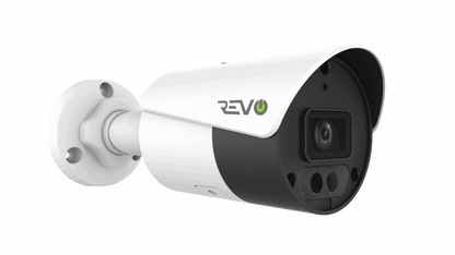 REVO ULTRA 4K Hybrid 8-Channel Surveillance System with 4x cameras, 2TB Storage, and Remote Access