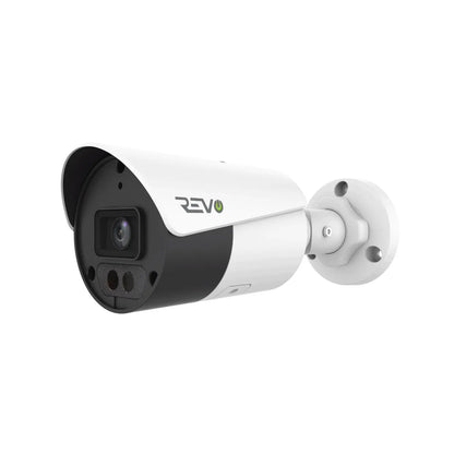 REVO ULTRA 4K (8 Megapixel) Fixed Lens Indoor/Outdoor Bullet Camera w/ 100' CAT5e Cable (Pack of 4)