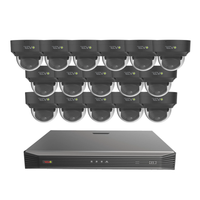 16CH 8K PoE NVR with 16x5MP Lumex Dome Cameras