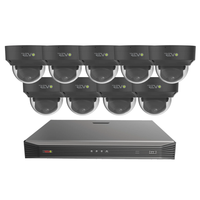 16CH 8K PoE NVR with 9x5MP Lumex Dome Cameras