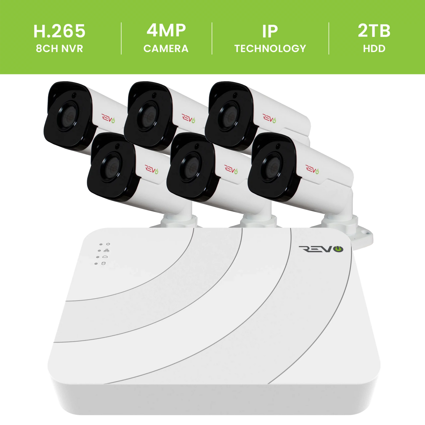 Ultra™ HD Security System with 8 Channel NVR
