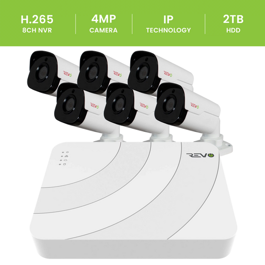 Ultra™ HD Security System with 8 Channel NVR