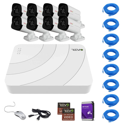 Ultra HD Camera security system with 8 Channel NVR Surveillance