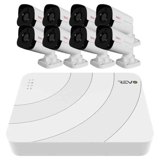 Ultra HD Camera security system with 8 Channel NVR Surveillance