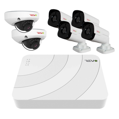 Ultra HD Audio Capable 8 Ch. 2TB NVR Surveillance System with 6 4 Megapixel Cameras