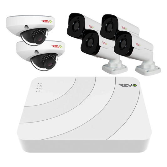 Ultra HD Audio Capable 8 Ch. 2TB NVR Surveillance System with 6 4 Megapixel Cameras
