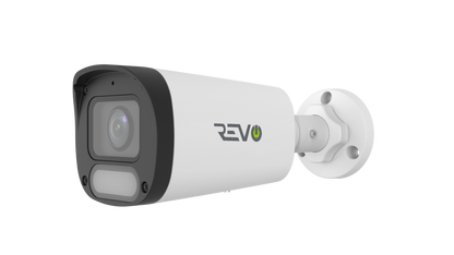 REVO ULTRA 16CH 4K PoE H.265 NVR, 4TB & 8x 5 Megapixel LumeX Cameras with built-in Mic and color night vision – Remote Access Via PC, Mac & Phone