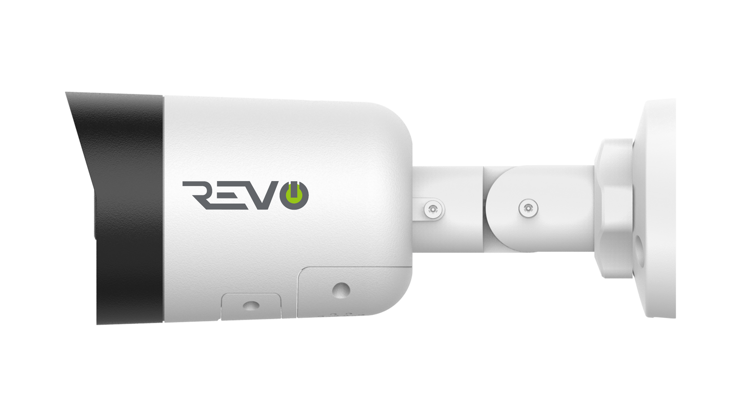 REVO ULTRA LumeX 2.0 4K AI Bullet Security Camera with Color Night Vision & Active Deterrence
