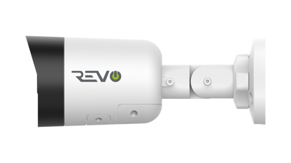 REVO ULTRA LumeX 2.0 4K AI Bullet Security Camera with Color Night Vision & Active Deterrence