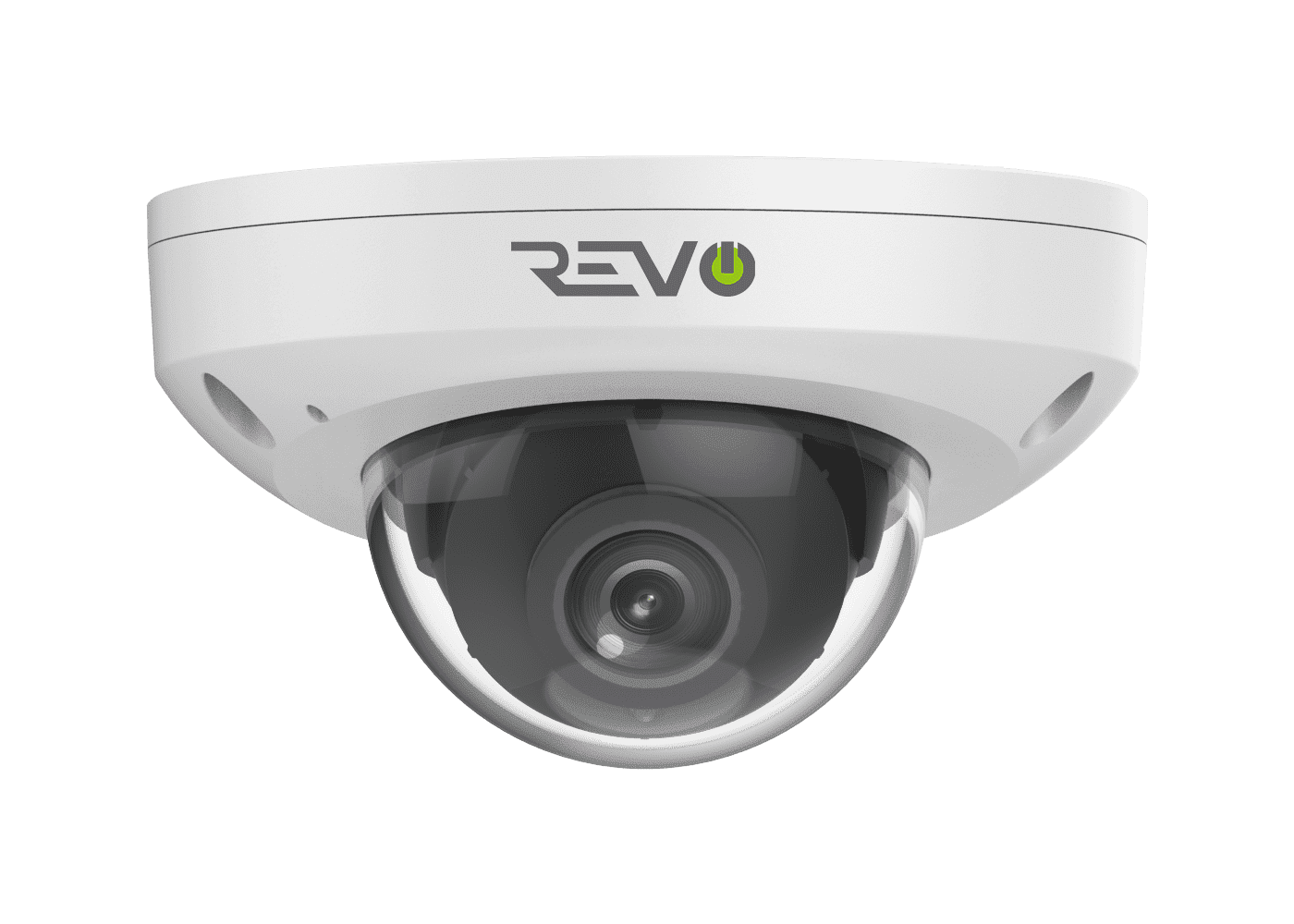 Ultra HD Audio Capable 4 Megapixel Vandal-Resistant IP Surveillance Mini Dome Camera (Pack of 2)