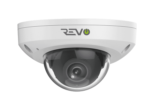 Ultra HD Audio Capable 4 Megapixel Vandal-Resistant IP Surveillance Mini Dome Camera (Pack of 2)