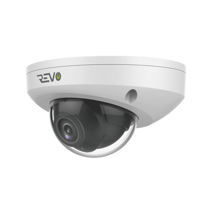Ultra HD Audio Capable 4 Megapixel Vandal-Resistant IP Surveillance Mini Dome Camera