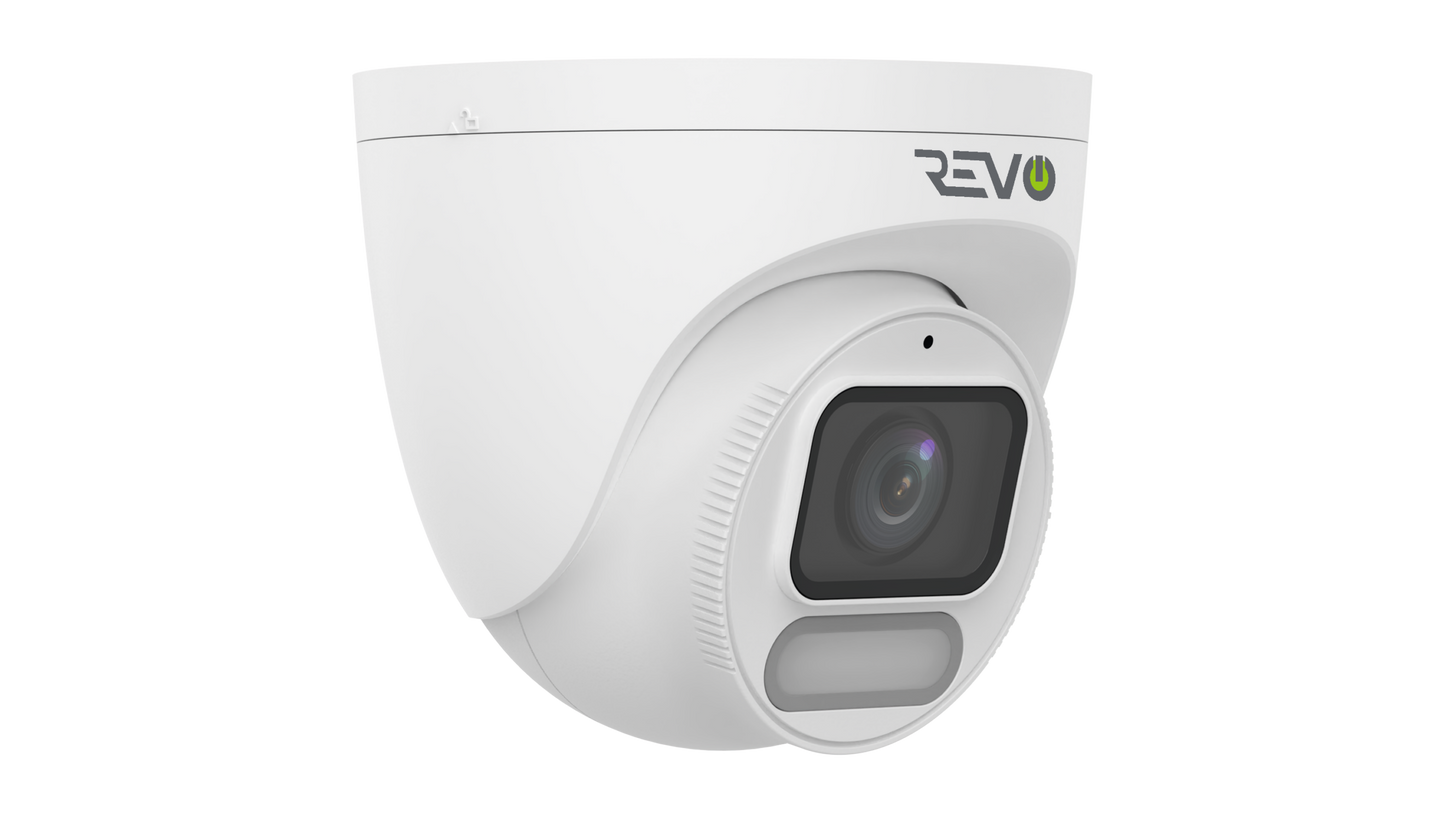 REVO ULTRA 16CH 4K PoE H.265 NVR, 4TB & 8x 5 Megapixel LumeX Cameras with built-in Mic and color night vision – Remote Access Via PC, Mac & Phone
