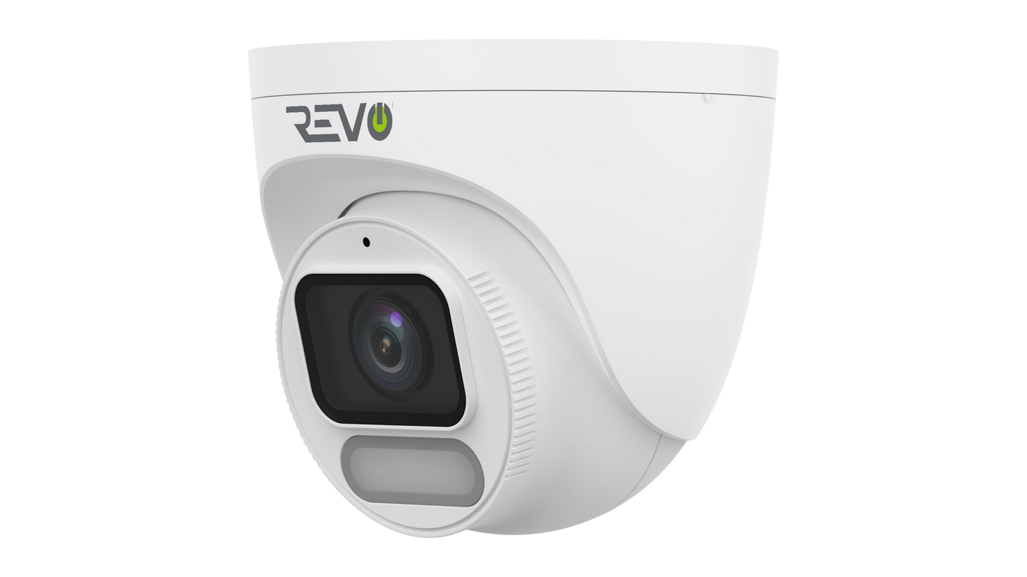 REVO ULTRA 16CH 4K PoE H.265 NVR, 4TB & 8x 5 Megapixel LumeX Cameras with built-in Mic and color night vision – Remote Access Via PC, Mac & Phone