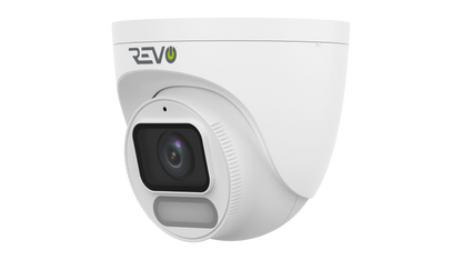 REVO ULTRA 16CH 4K PoE H.265 NVR, 4TB & 8x 5 Megapixel LumeX Cameras with built-in Mic and color night vision – Remote Access Via PC, Mac & Phone