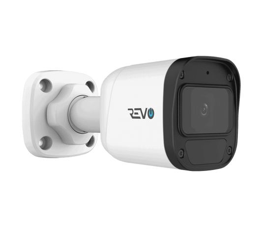 REVO ULTRA BLUE Series 5 Megapixel H.265 Indoor/Outdoor IR Bullet Camera with built-in Mic & 60ft CAT5e pre-made cable