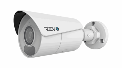 REVO ULTRA BLUE SERIES 8CH 4K PoE H.265 NVR, 2TB & 6x 4K (8 Megapixel) Indoor/Outdoor IR Cameras with built-in Mic – Remote access via PC, MAC & Phone  