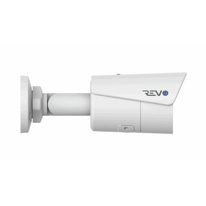 REVO ULTRA BLUE Series 4K (8 Megapixel) H.265 Indoor/Outdoor IR Bullet Camera with built-in Mic & 60ft CAT5e pre-made cable