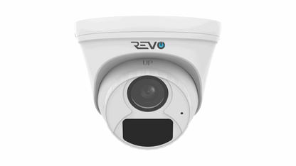 REVO ULTRA BLUE Series 2K (4 Megapixel) H.265 Indoor/Outdoor IR Turret Camera with built-in Mic & 60ft CAT5e pre-made cable
