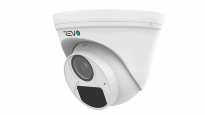 REVO ULTRA BLUE Series 2K (4 Megapixel) H.265 Indoor/Outdoor IR Turret Camera with built-in Mic & 60ft CAT5e pre-made cable