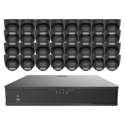32CH 4K PoE NVR with 32×5MP Lumex Cameras