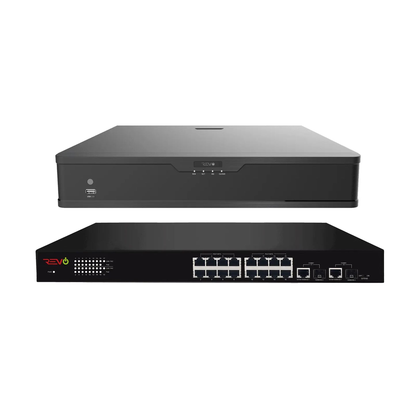 Ultra Plus HD 32 Channel 8TB NVR + Poe Switch