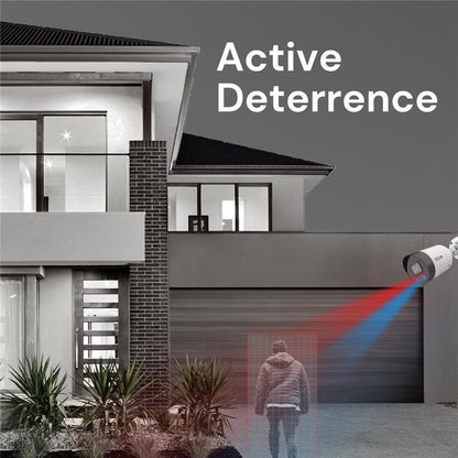 REVO ULTRA TRUE 4K HD Smart Active Deterrence Bullet Camera with Two-Way Audio