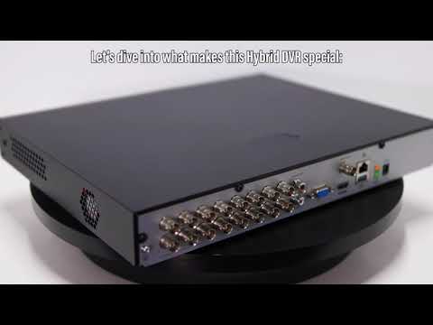 ULTRA Hybrid 16 CH DVR with 8 TB