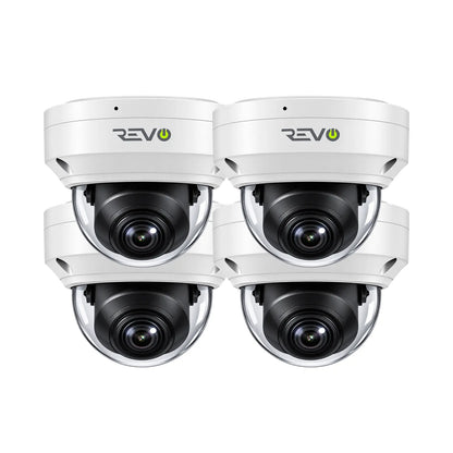 REVO ULTRA LumeX 5 Megapixel Mini Vandal Dome Camera with built-in Microphone