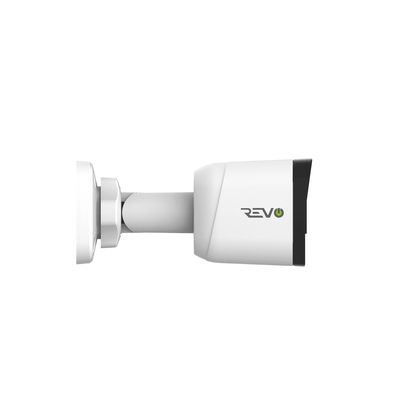 REVO ULTRA Blue Series 8CH IP Video Surveillance System, 8 CH 4K NVR, 2TB HDD, 6x 5 Megapixel Indoor/Outdoor Audio Capable IR Bullet Cameras - Remote Access via Smart Phone, Tablet, PC & MAC