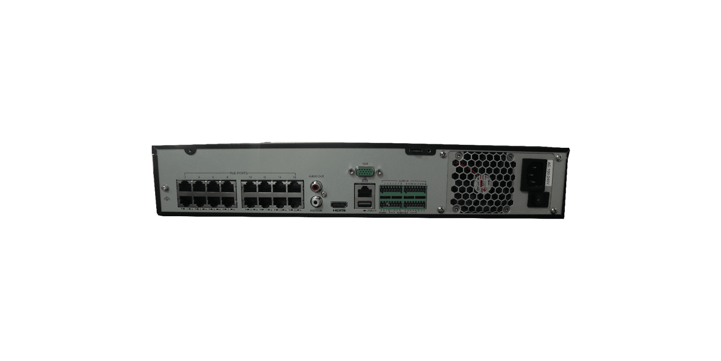 Ultra Plus HD 32 Channel 8TB NVR + Poe Switch