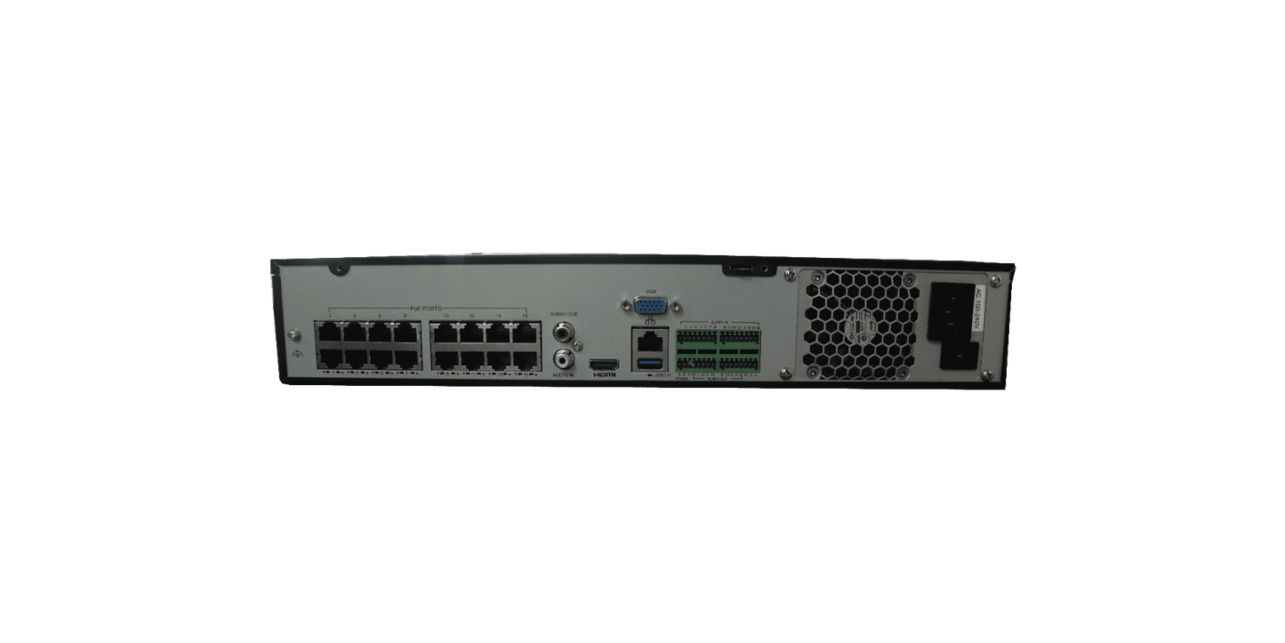 Ultra HD Plus with SMART HD surveillance system with 32 CH 4K SMART NVR, 8TB & 20x 4K HD Indoor/Outdoor Bullet Cameras