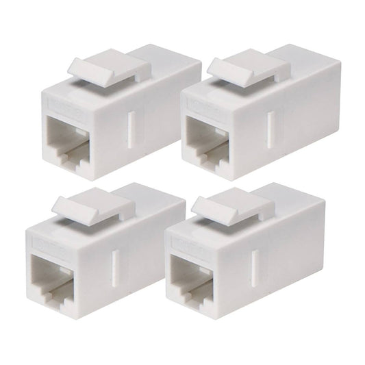 REVO Rj45 Indoor Keystone Coupler - 4 PACK