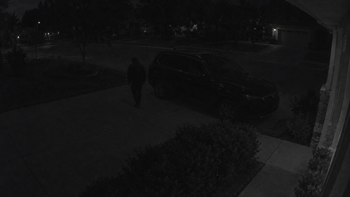 Night that keeps its color. - after