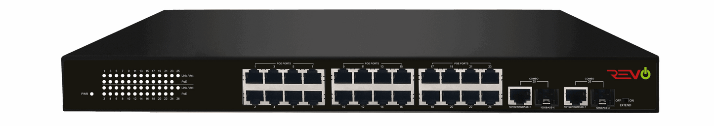 Ultra 24 Ch. POE Switch