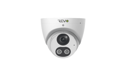 REVO UTLRA True 4K HD Smart Active Deterrence Turret Camera with 2-Way Audio