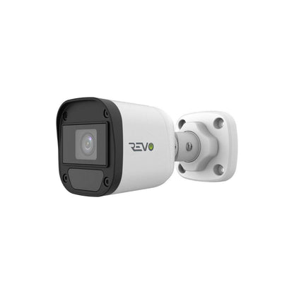 REVO ULTRA Blue Series 4 CH IP Video Surveillance System, 4 CH 4K NVR, 1TB HDD, 4x 4 Megapixel Indoor/Outdoor IR Bullet Cameras - Remote Access via Smart Phone, Tablet, PC & MAC
