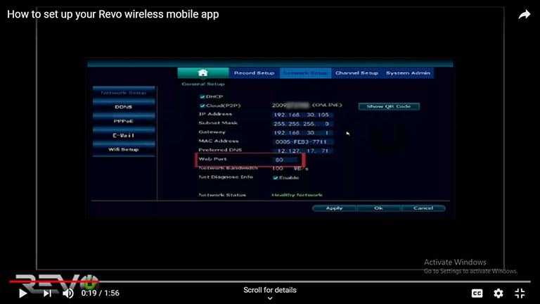 How to set up your Revo wireless mobile app
