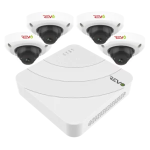 Ultra HD Audio Capable 4 Ch. 1TB NVR Home Surveillance System with 4 Security Cameras