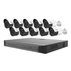 Revo 16-Channel True 4K SMART NVR HD Security System with 8TB HDD and 10 x 4K Bullet Cameras