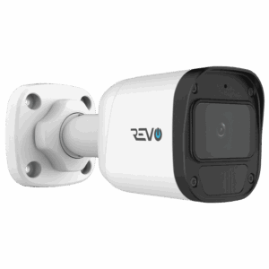 REVO ULTRA BLUE Series 5 Megapixel H.265 Indoor/Outdoor IR Bullet Camera with built-in Mic & 60ft CAT5e pre-made cable