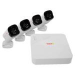 4 channel security camera system,