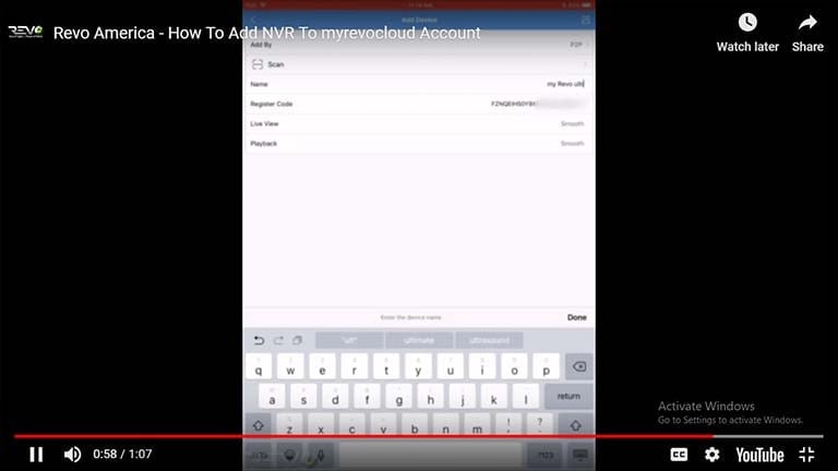 How To Add NVR To myrevocloud Account